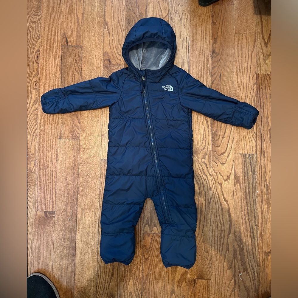 North Face Baby insulated winter one piece